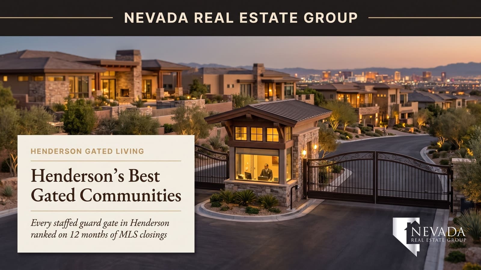 Which Are the Best Gated Communities in Henderson, NV? Every Guard Gate Ranked on 2026 Data