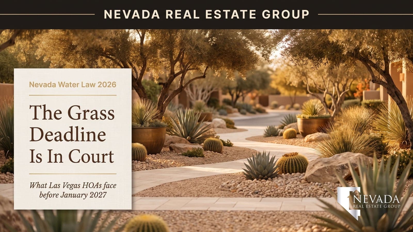 Las Vegas Nonfunctional Turf Ban 2026: HOA Deadline Guide