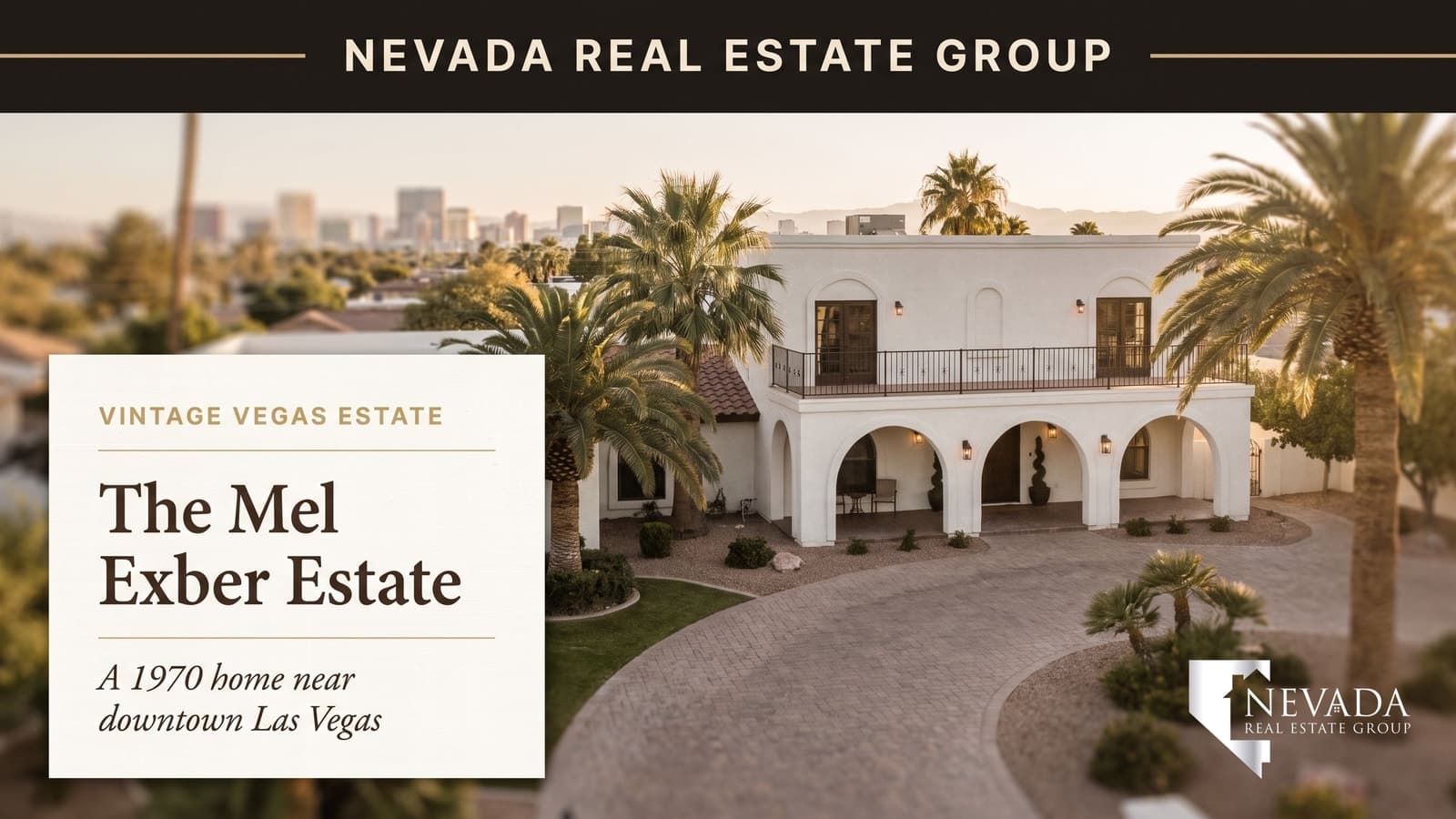 The Mel Exber Estate: Inside 1400 Maria Elena Drive, a 1970 Las Vegas Home