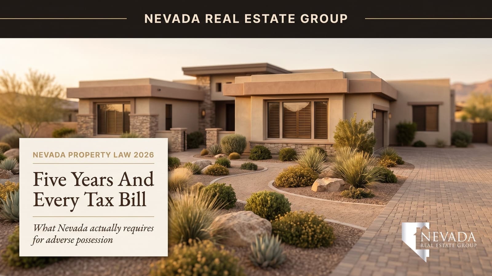 Nevada Squatters' Rights 2026: What the Law Actually Says