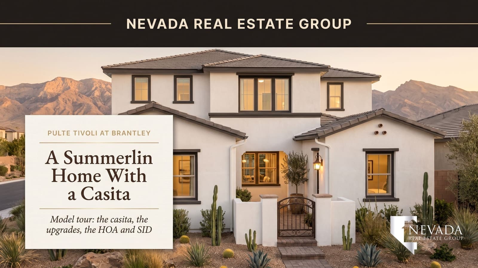 Pulte Tivoli at Brantley: The Summerlin Home With a Casita